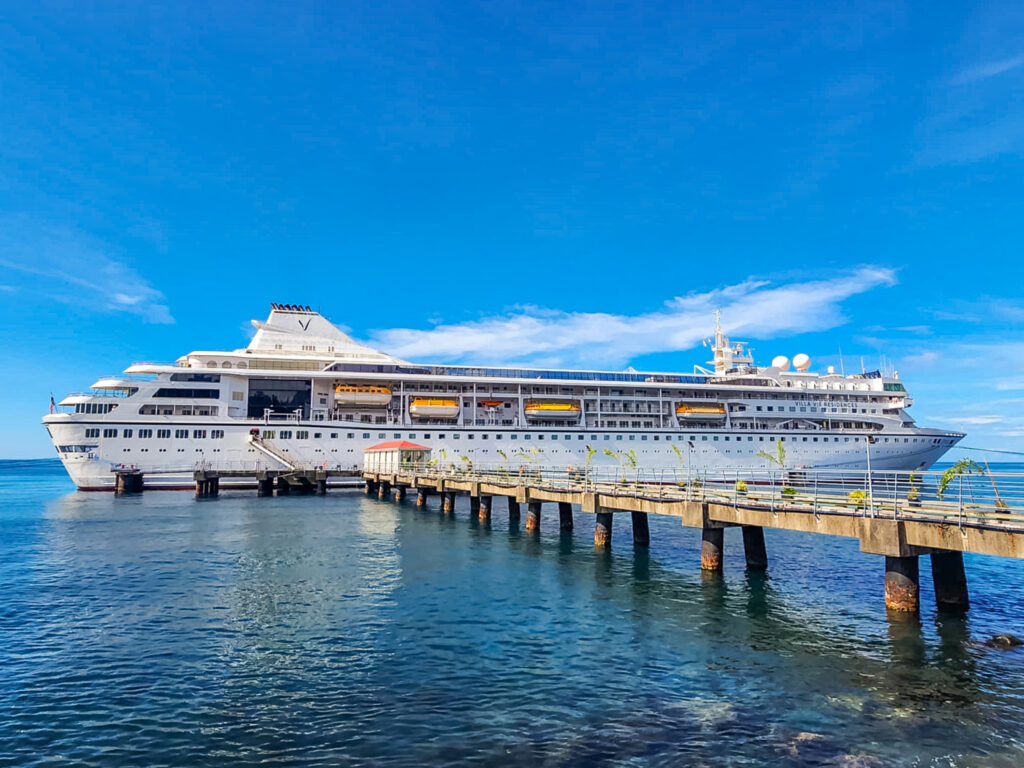 Dominica Welcomes MV Villa Vie Odyssey on its Inaugural Call for the 2024/2025 Cruise Season