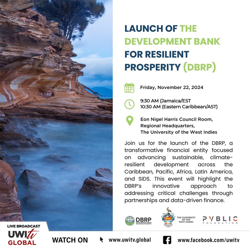 Launch of the Development Bank for Resilient Prosperity (DBRP)