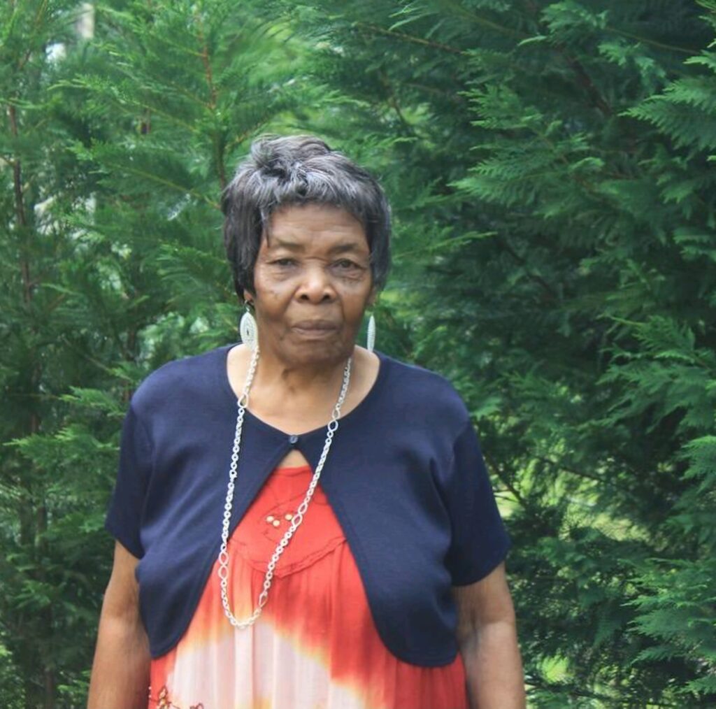 Death Announcement of MISS ELCINA BAPTISTE also known as Ma Elcina and Cino, aged 91 of St. Joseph who resided in Atlanta, Georgia