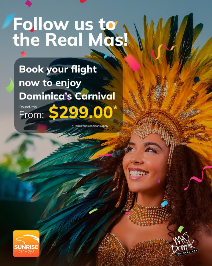 SUNRISE AIRWAYS LAUNCHES MAS DOMNIK SALE