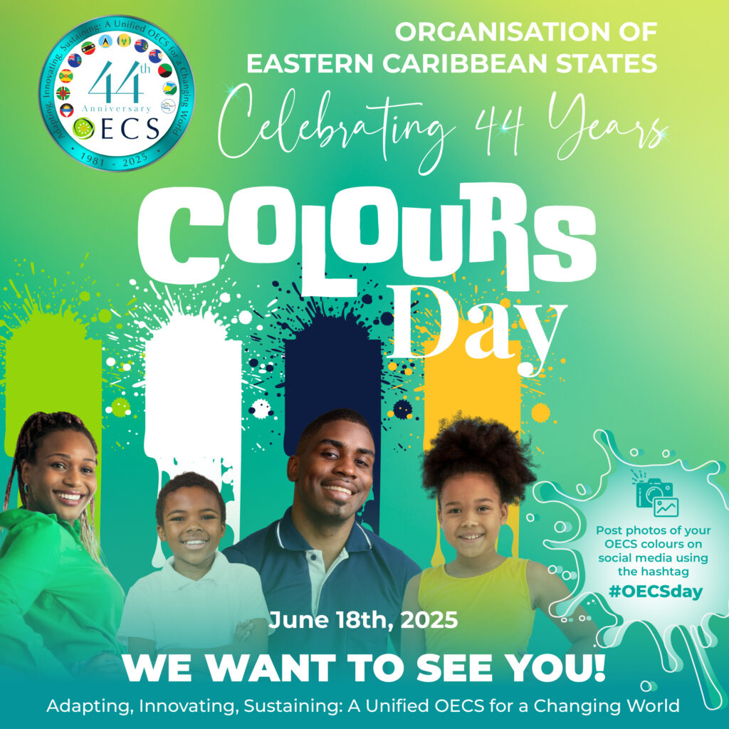 OECS Announces COLOURS DAY to Celebrate 44th Anniversary
